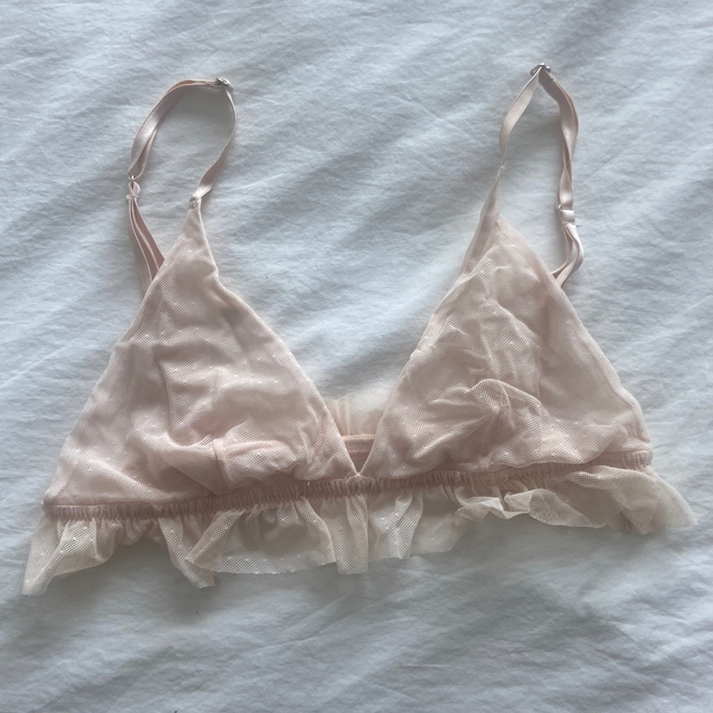 Y. A. S. Frill Bralette never worn